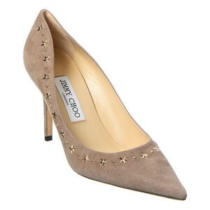 Jimmy Choo Agnes Suede Pump, Grey